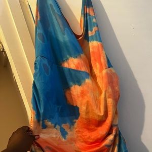 Multi color mini dress